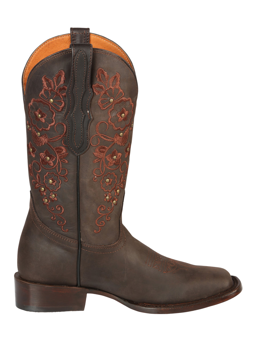 Bota Rodeo Dama El General Crazy Café - Modelo 44847