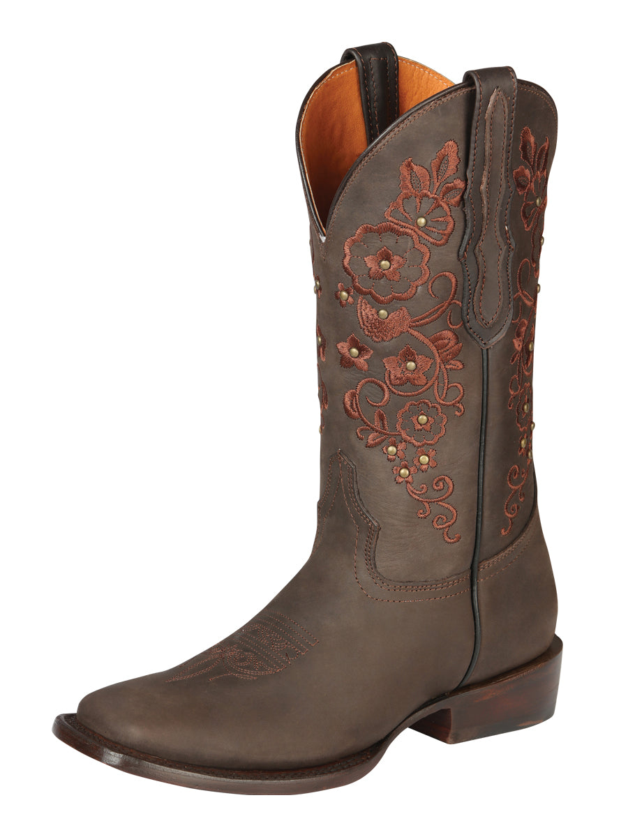 Bota Rodeo Dama El General Crazy Café - Modelo 44847