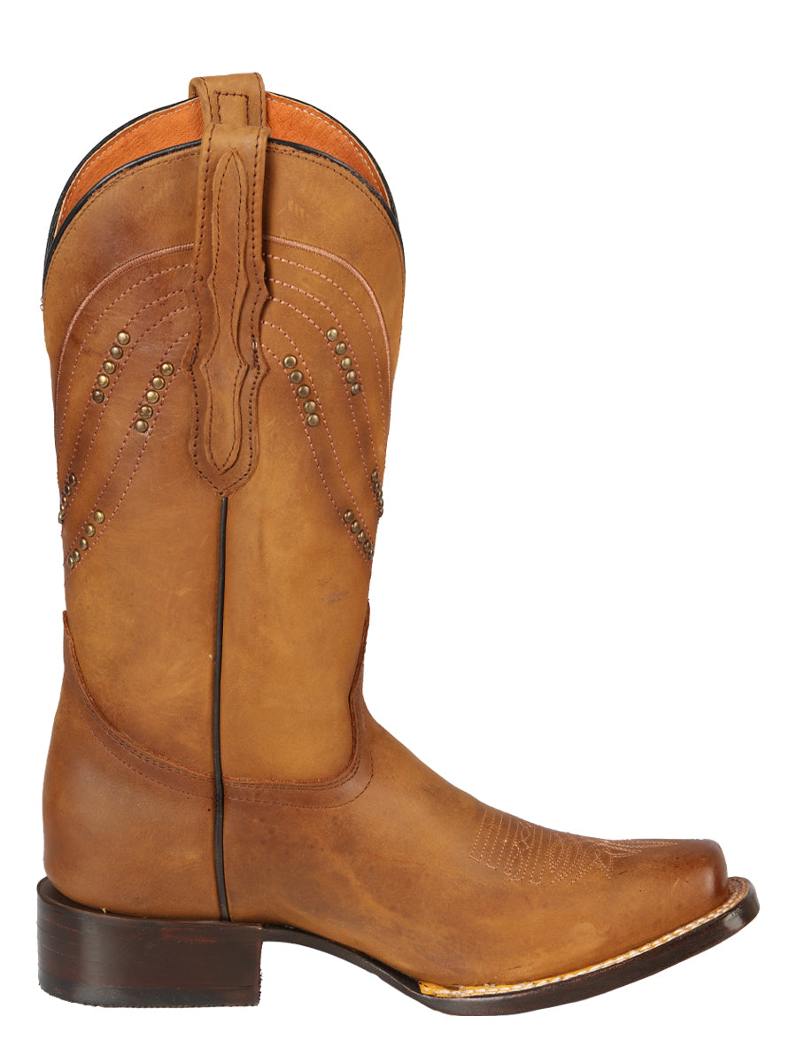 Bota Rodeo Dama El General Crazy Miel - Modelo 44852