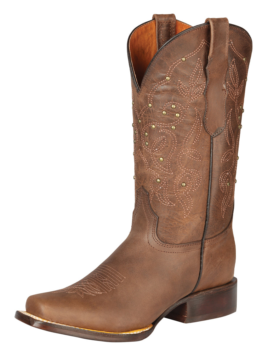 Bota Rodeo Dama El General Alazan Café - Modelo 44853