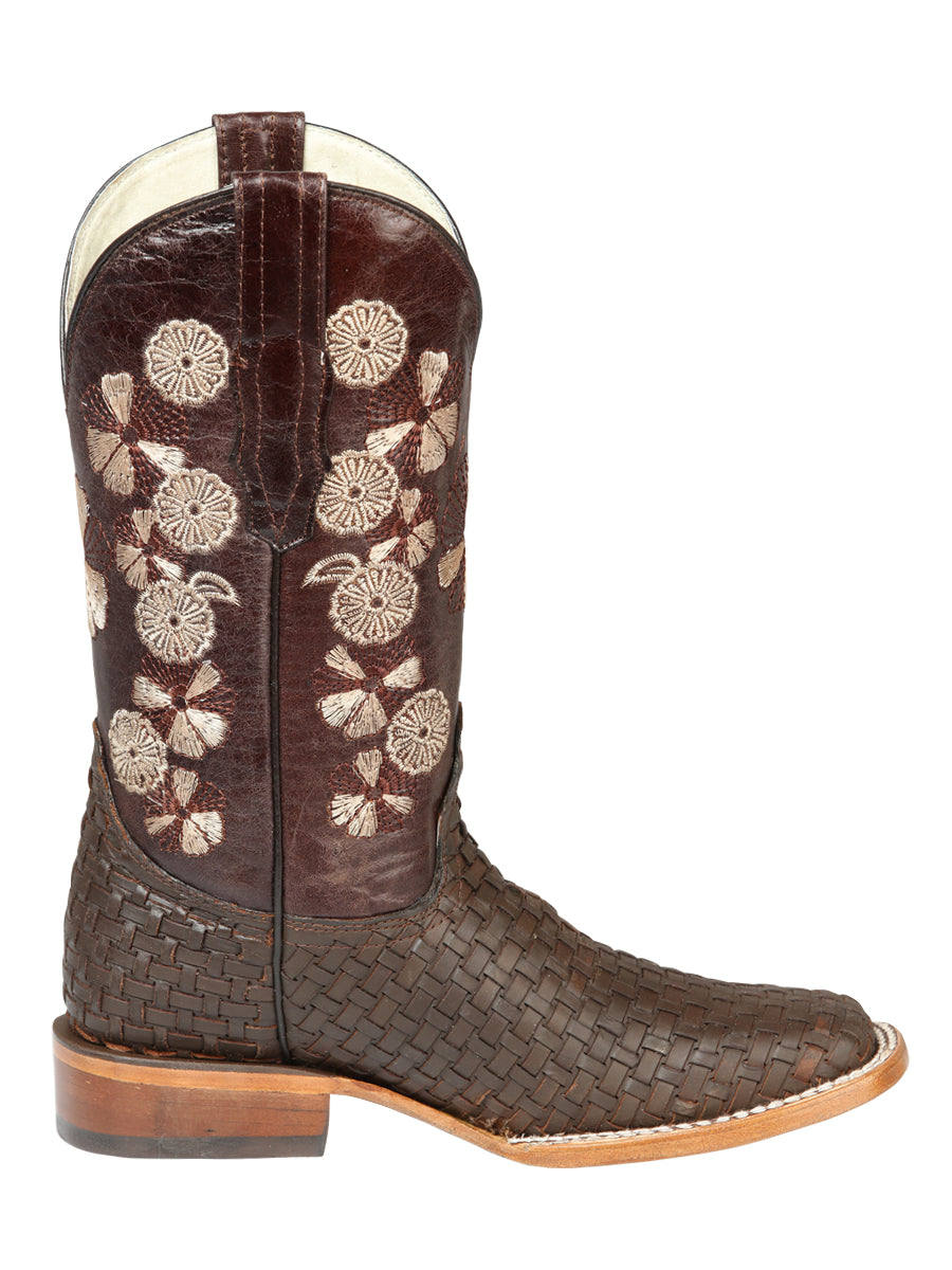 el General Dama Rodeo Botas Petatillo - Café 44855
