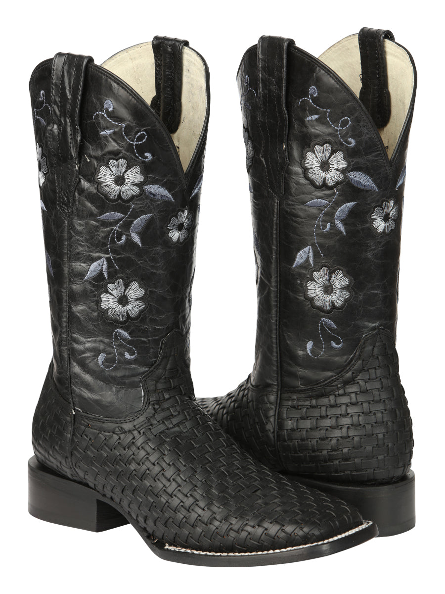 el General Dama Rodeo Botas Petatillo - Negro 44856
