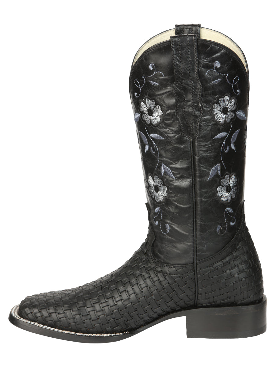el General Dama Rodeo Botas Petatillo - Negro 44856