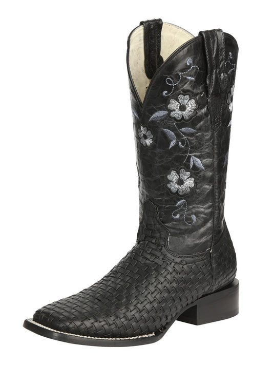 el General Dama Rodeo Botas Petatillo - Negro 44856