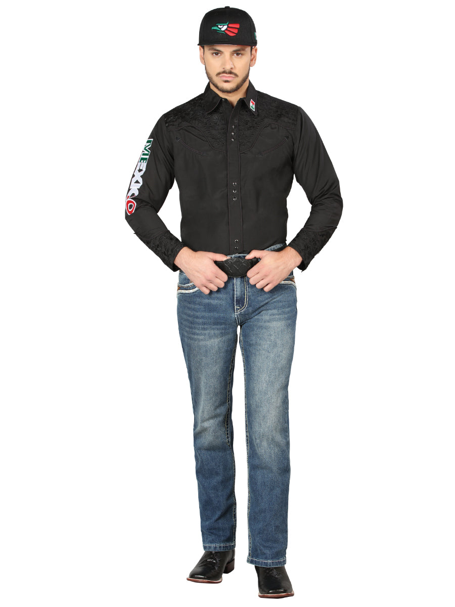 Pantalon Centenario Ec-M006 Mezclilla D.Azul 44967