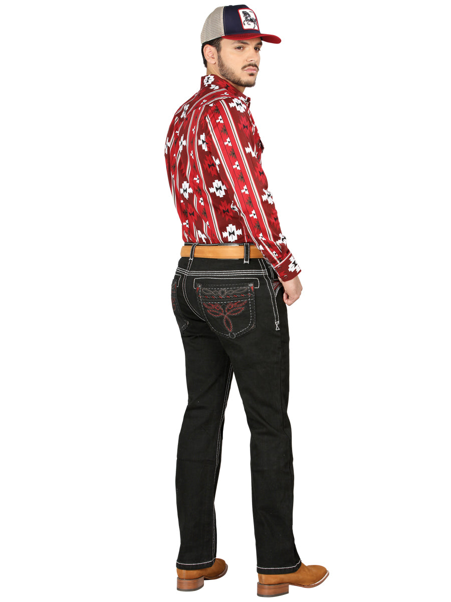 Centenario Bootcut Mezclilla Pantalón de Mezclilla - Negro 44968