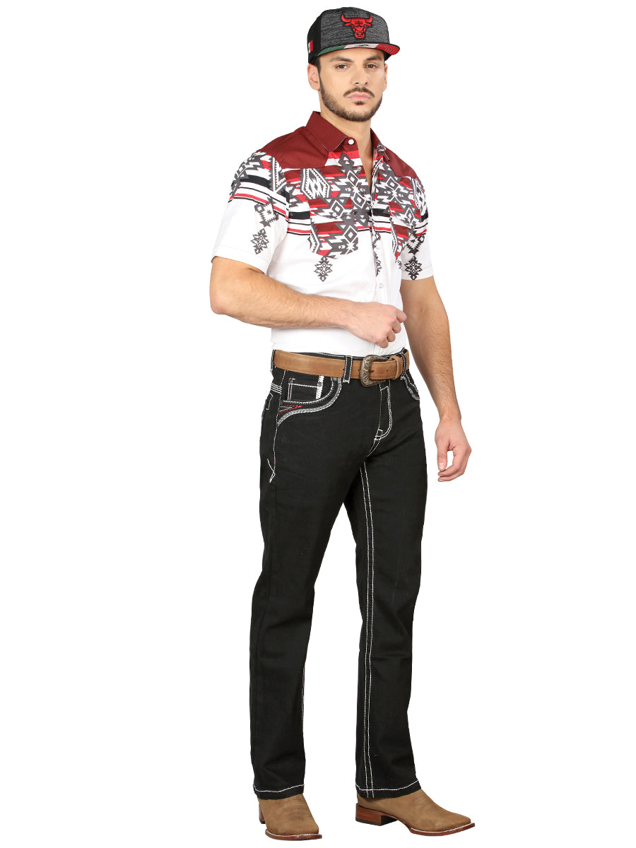 Centenario Bootcut Mezclilla Pantalón de Mezclilla - Negro 44972