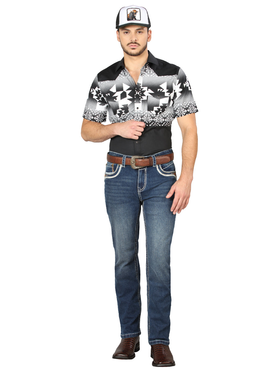 Pantalon Centenario Ec-M017 Mezclilla D.Azul 44973