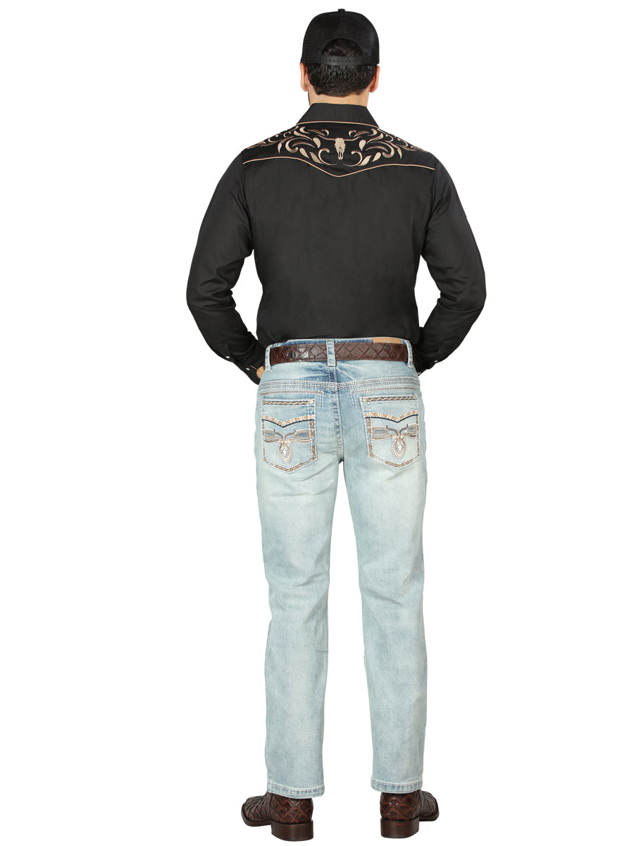 Centenario Bootcut Mezclilla Pantalón de Mezclilla - Light Azul 44975