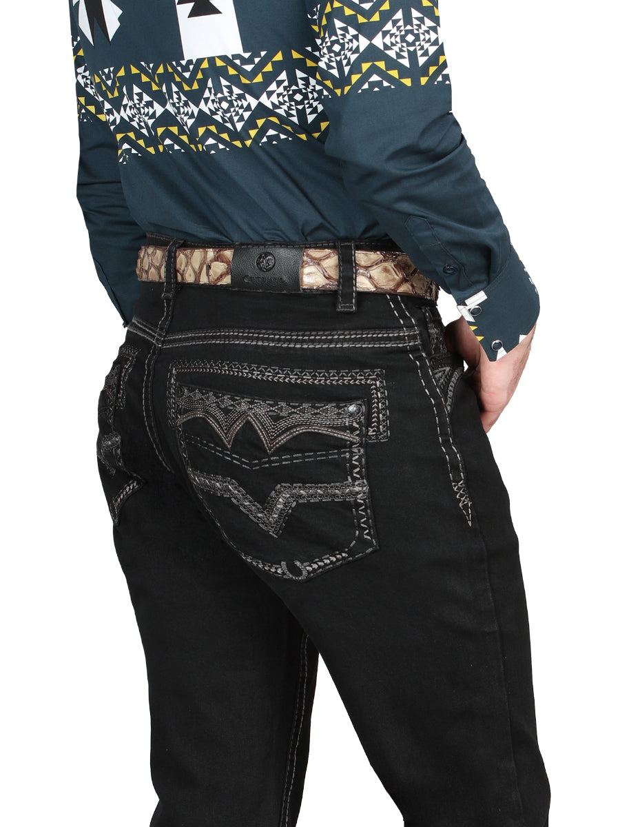 Pantalon Centenario EC - M005 Mezclilla NEGRO 45022