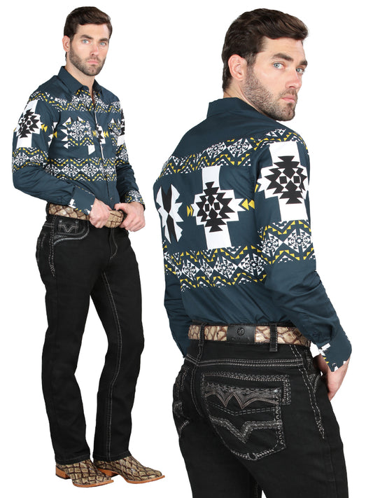 PANTALON  CENTENARIO EC-M005 MEZCLILLA NEGRO 45022