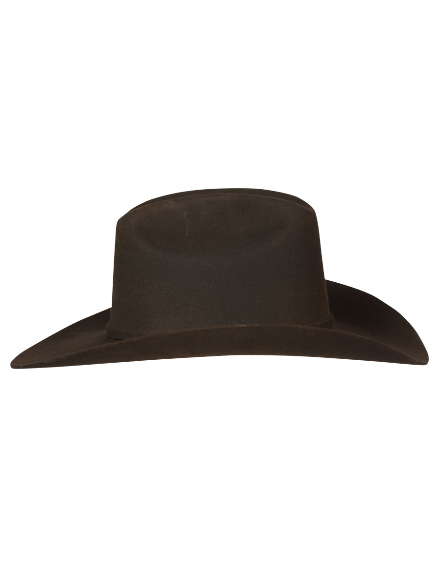 el General 50X Sinaloa Lana Vaquero Sombrero - Chocolate 45250