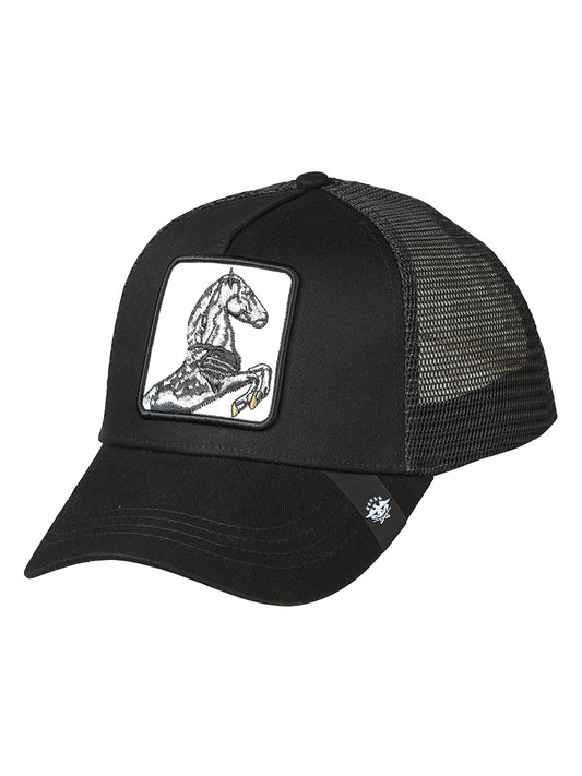 Gorra El General Caballo Tela Negro 45252