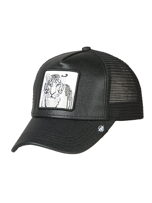 Gorra El General Tigre Tela Negro 45255