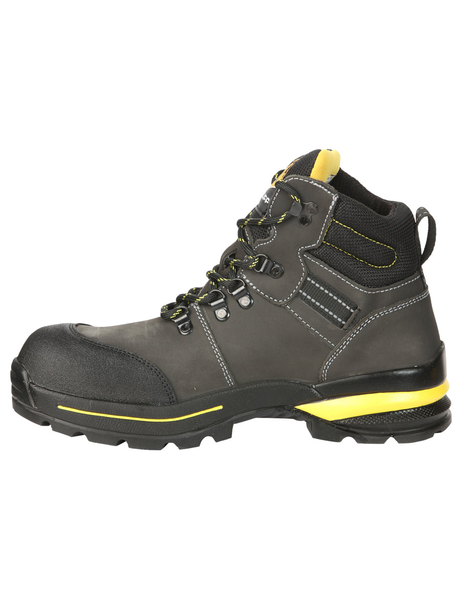 Procliff Safety Trabajo Botas Nobuk Oxford: Lace - Up con Helmet For Worksite Safety 45288