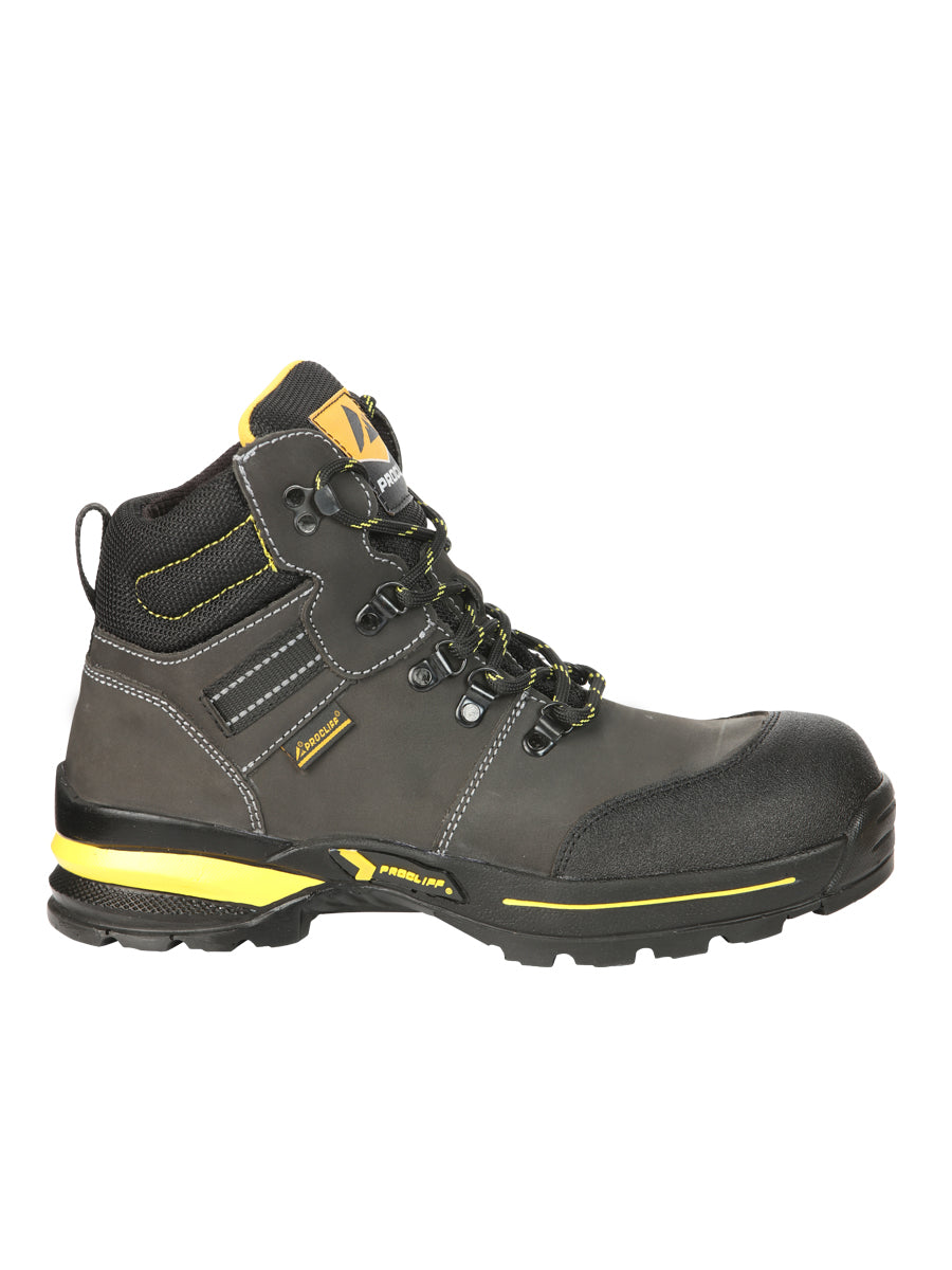 Procliff Safety Trabajo Botas Nobuk Oxford: Lace - Up con Helmet For Worksite Safety 45288