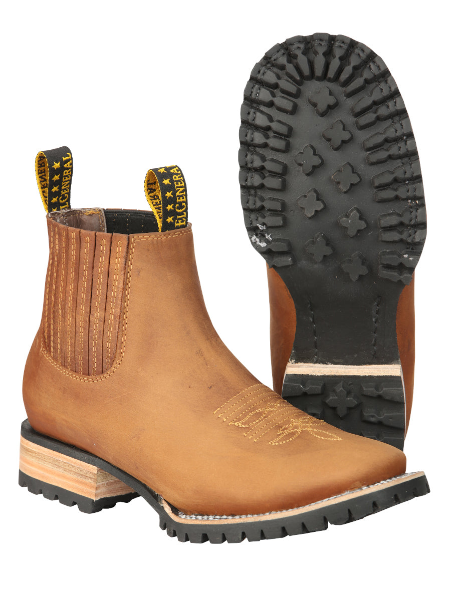 el General Caballero Tobillo Botas - Loco Caballo Papaya 45342