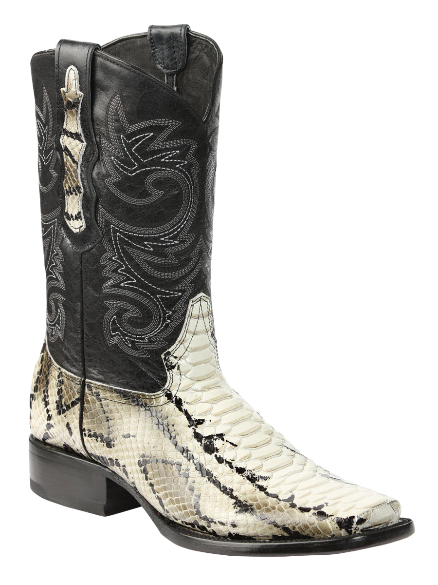 Bota Rodeo Imitacion El General T-bro-g01-03-c Piel Python Natural 45399