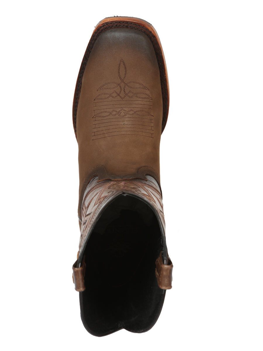 Bota Rodeo El General Imit-nob-8 Nobuck Camellolo 45568