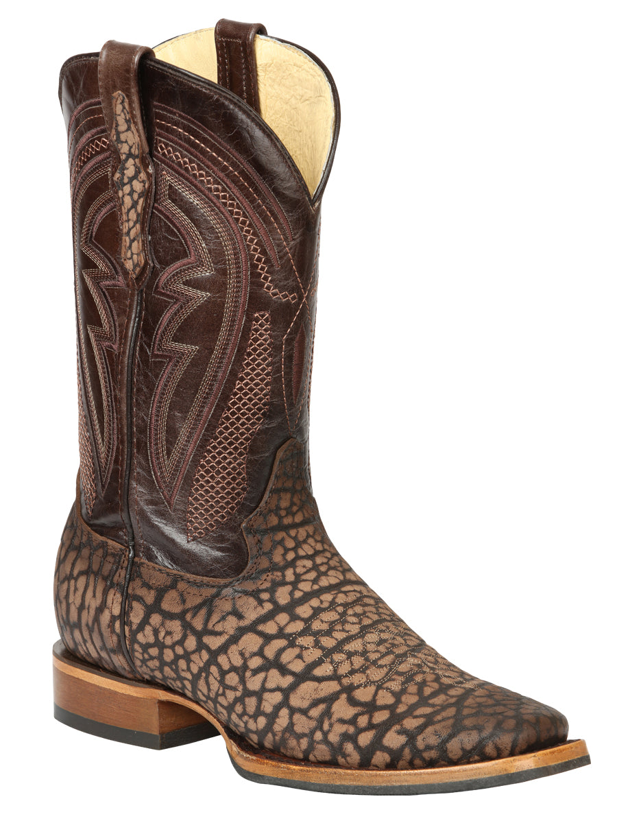 Caballero el General Rodeo Bota - Imitación Bull Neck Sand 45667