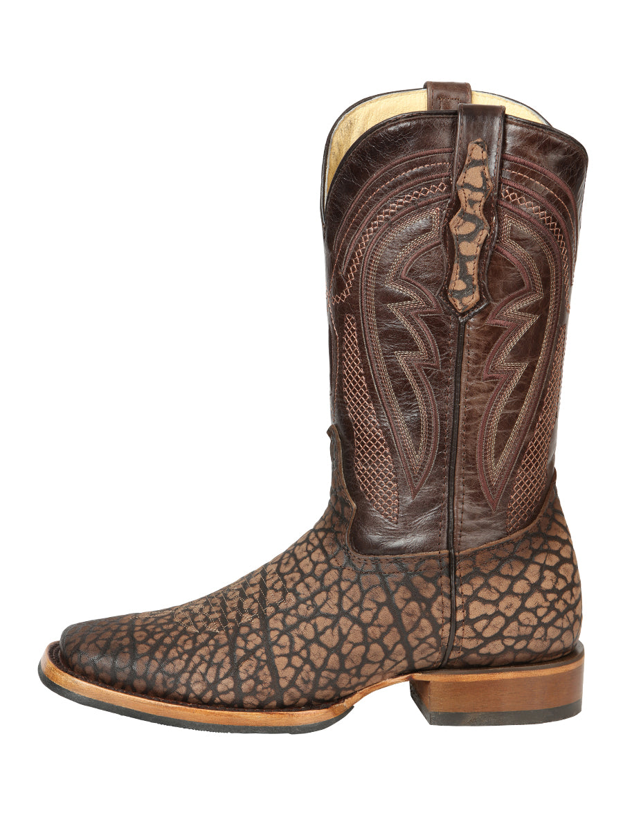 Caballero el General Rodeo Bota - Imitación Bull Neck Sand 45667
