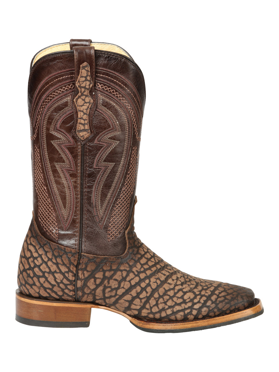 Caballero el General Rodeo Bota - Imitación Bull Neck Sand 45667
