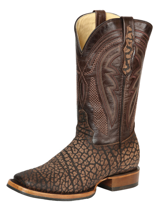 Caballero el General Rodeo Bota - Imitación Bull Neck Sand 45667