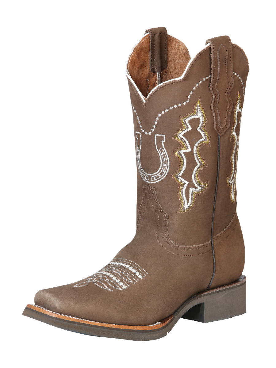 BOTA RODEO EL GENERAL ATL-PIT-7 NOBUCK CAMEL 51116