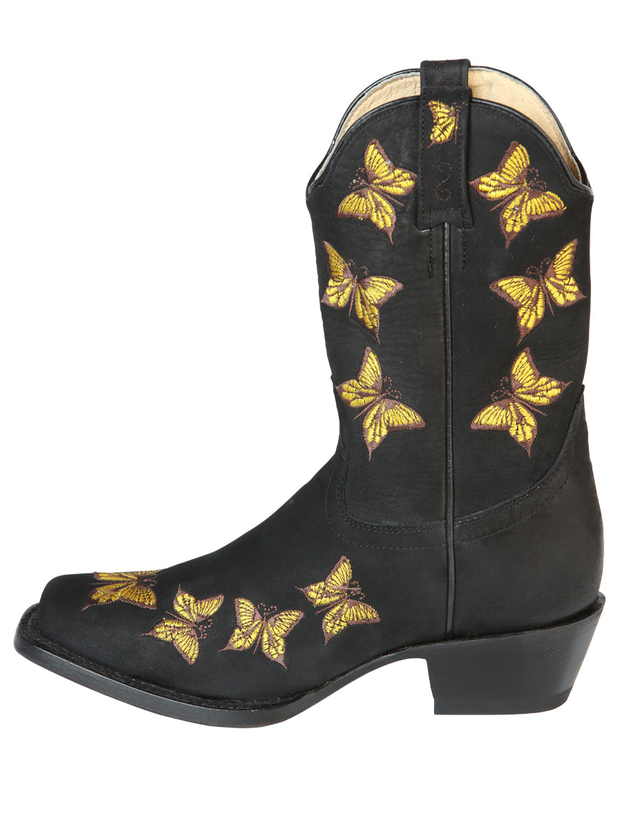 el General Dama Rodeo Bota - Nobuk Negro 51220
