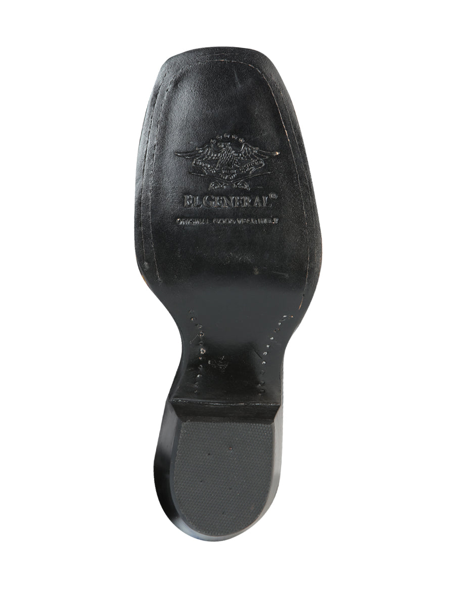 el General Dama Rodeo Bota - Nobuk Negro 51220