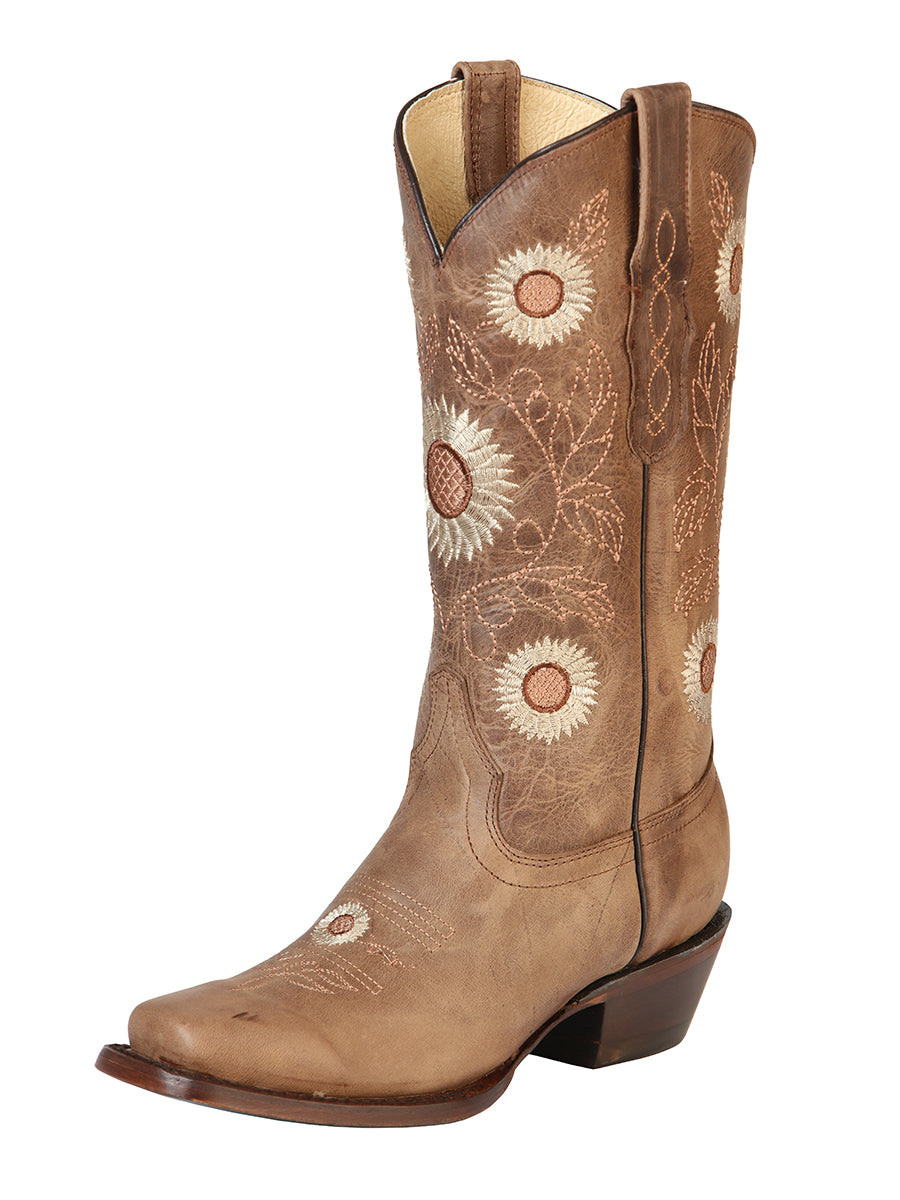 Bota Vaquera Dama El General Alazan Orix - Modelo 51230