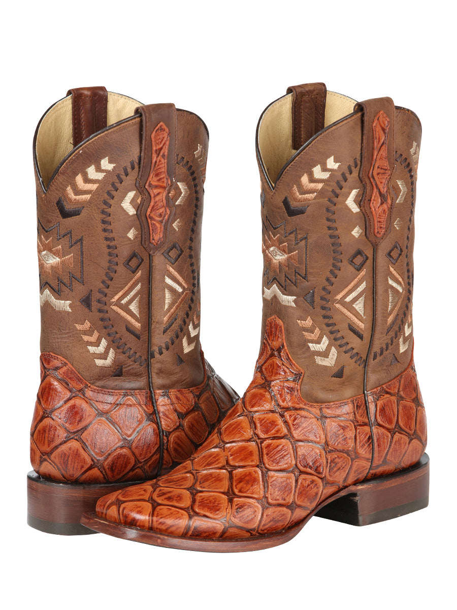 Bota Rodeo El General Cab-imit-3-3 Piel Bovino/imit. Monster Shedron 51245