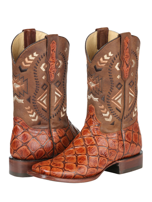 Bota Rodeo El General Cab-imit-3-3 Piel Bovino/imit. Monster Shedron 51245