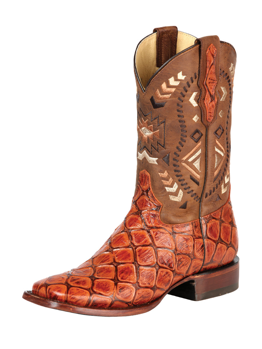 Bota Rodeo El General Cab-imit-3-3 Piel Bovino/imit. Monster Shedron 51245