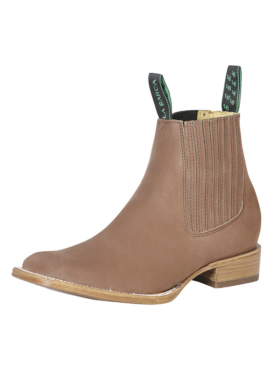 BOTIN  LA BARCA 935 NOBUCK CAOBA 126409