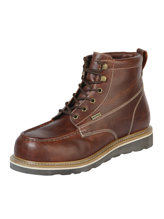 ANKLE WORK BOOT  EL GENERAL 8 FIBER TOE CRAZY Brown 126423