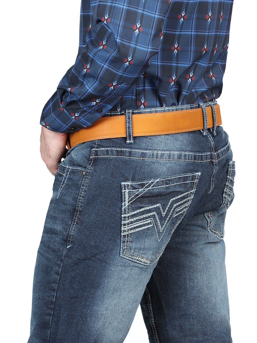 Pantalon El Norteno 99268 Denim Azul Oscuro 126631