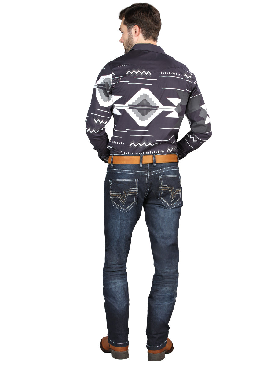 Pantalon El Norteno 99084 Denim Azul Oscuro 126635