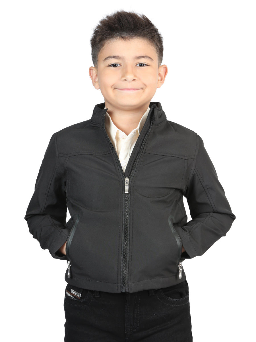 CHAQUETA NIÑO/A CENTENARIO NB.3 100% POLIESTER #177- NEGRO 127085