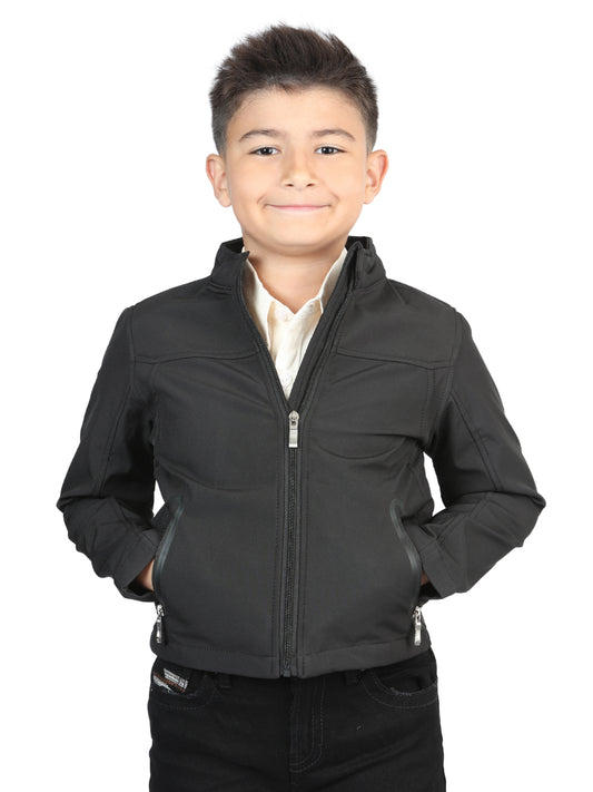 CHAQUETA NIÑO/A CENTENARIO NB.3 100% POLIESTER #177- NEGRO 127085