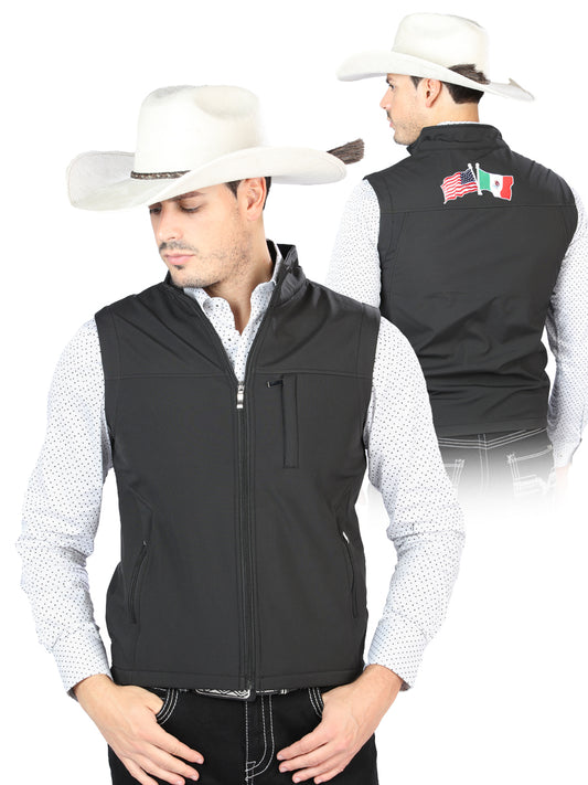 Caballero el General Gamuza Vest Negro 127086