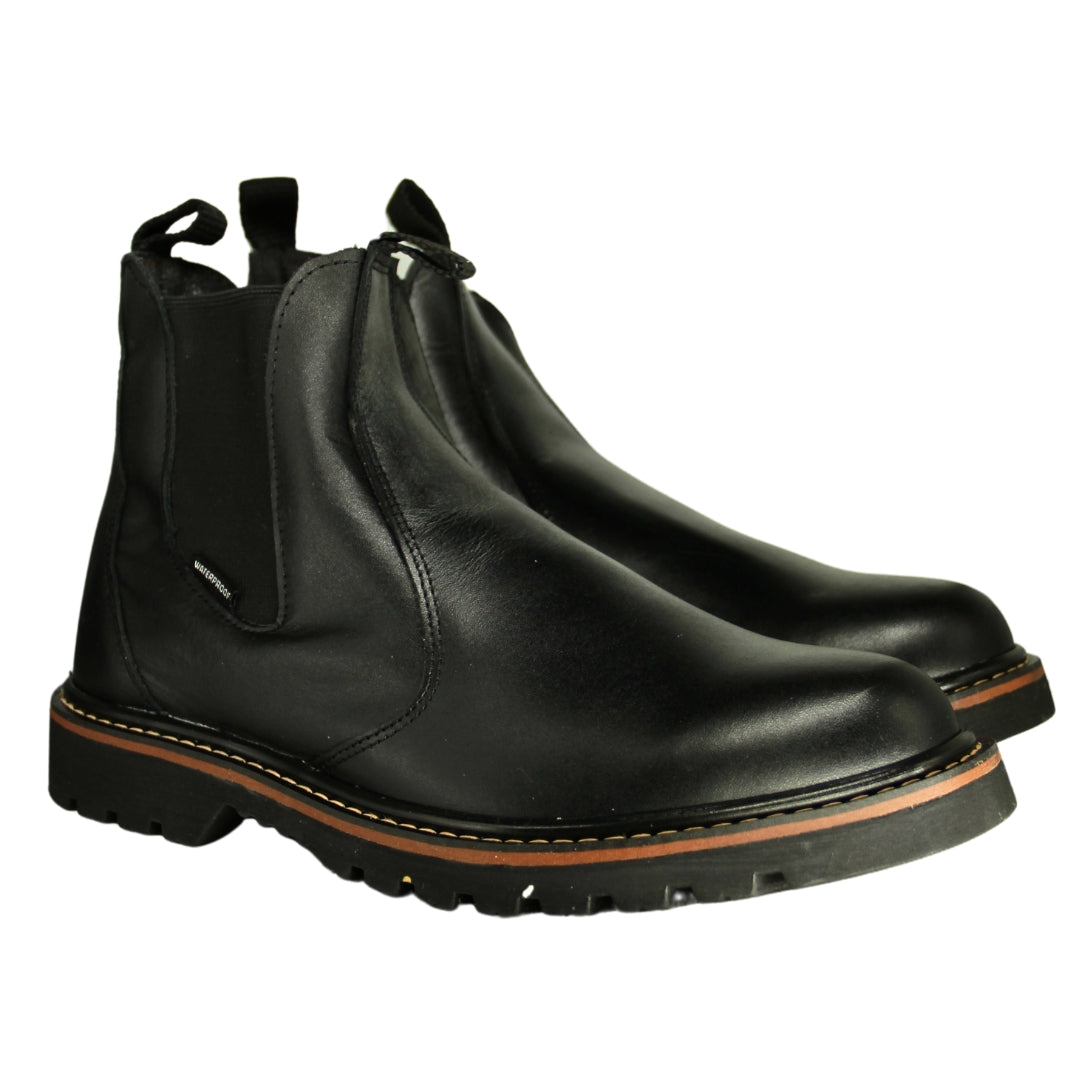 Bota Waterproof Quebec 2829 Crazy Negro