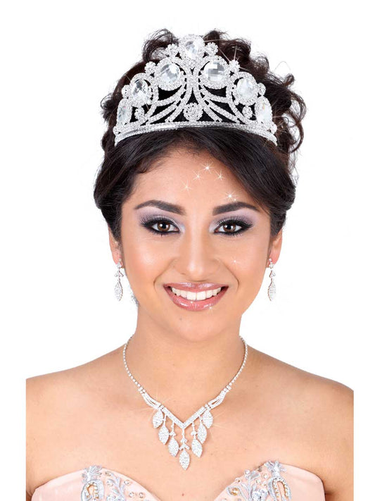 Coronas De Quinceanera Misxvprimameras C.024 Plata Acrílica 600179