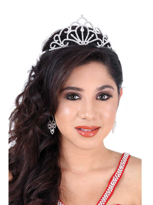 Coronas De Quinceanera Mis Xv Primaveras C.023 Plata Acrílica 600180