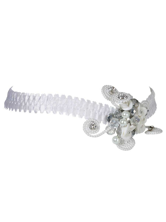 Diadema Danae 804 100% Poliéster Blanco 600246