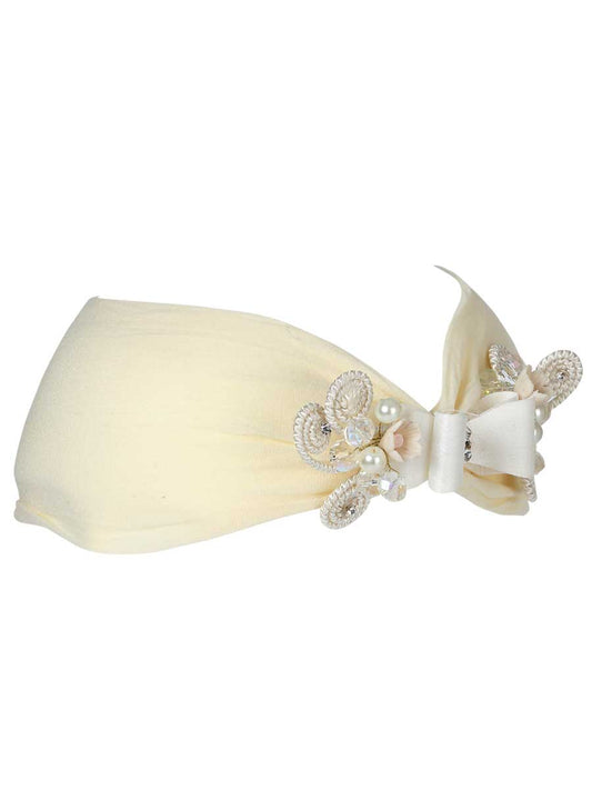 Diadema Danae 806 100% Poliéster Blanca 600251