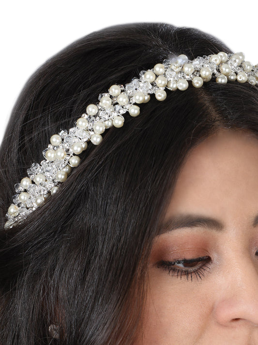 Peineta Mis Xv Primaveras G.12 Perlas Perla 600677