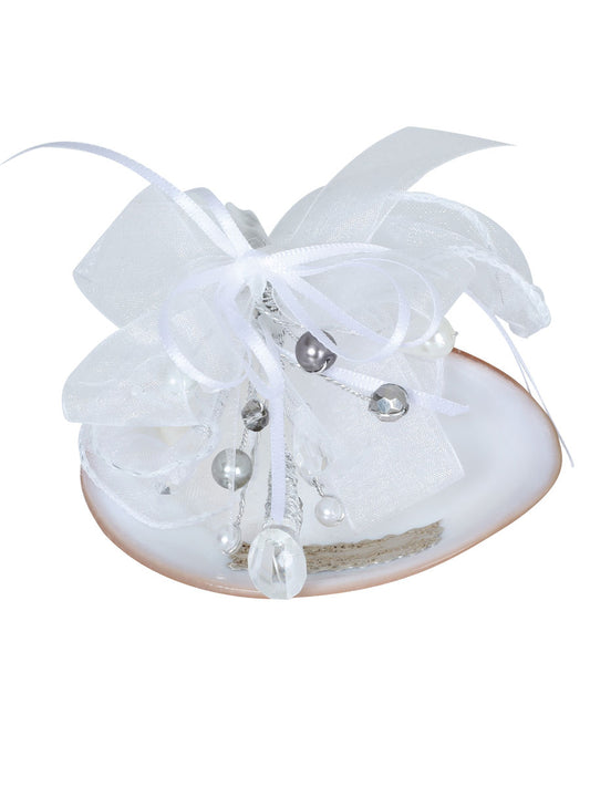 Juego De Velas Concha Mis Xv Primaveras Concha Liston/Porcelana Blanca 601383