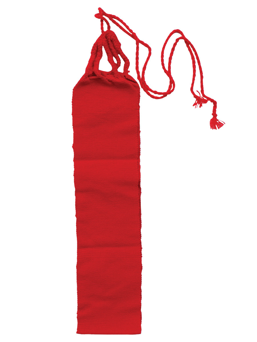 Mexicano Artesanal Traditional Cinturón Rojo 601459