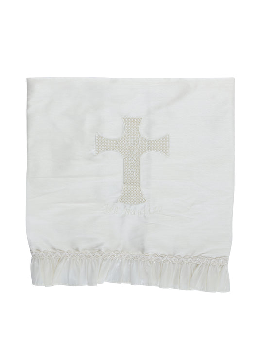 Juego De Velas Sabana Mis Xv Primaveras Bordada-1 100% Algodón Satinado Beige 601528